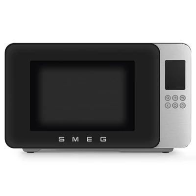 Smeg MOC01BLMEU szabadonálló mikrohullámú sütő Collezione 29L matt fekete