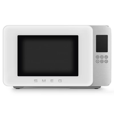 Smeg MOC01WHMEU szabadonálló mikrohullámú sütő Collezione 29L matt fehér