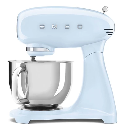 Smeg SMF05PBEU retro konyhai robotgép világoskék test és talp