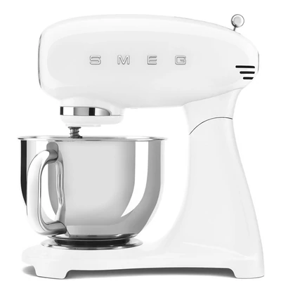 Smeg SMF05WHEU retro konyhai robotgép fehér test és talp