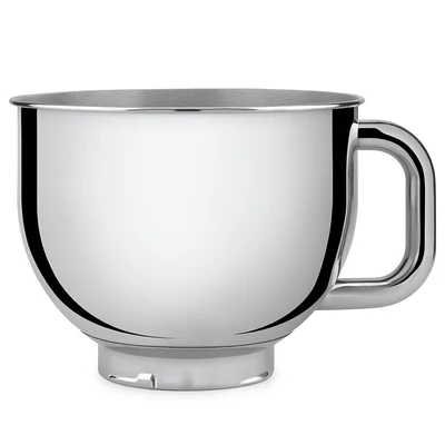 Smeg SMB404 keverő tál acél 4,8L tartozék SMF04, SMF05, SMF15 konyhai robotgépekhez