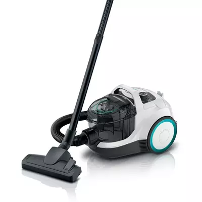 Bosch BGC21HYG1 ProHygienic porzsák nélküli porszívó fehér Serie4