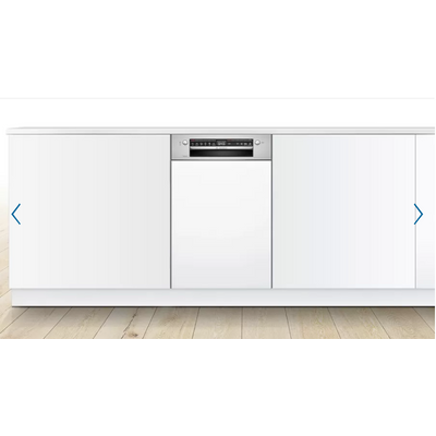 Bosch SRI4HKS53E beépíthető mosogatógép nemesacél 45cm Serie4