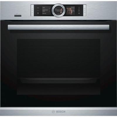 Bosch HRG6769S6 beépíthető sütő gőzfunkcióval Home Connect nemesacél Serie8