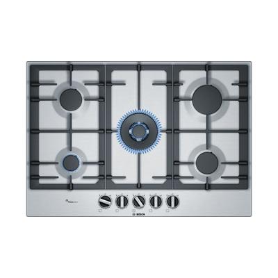 Bosch PCQ7A5B90 beépíthető gázfőzőlap nemesacél