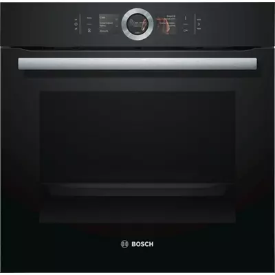 Bosch HBG6764B1 beépíthető sütő fekete pirolítikus 3TFT Serie8