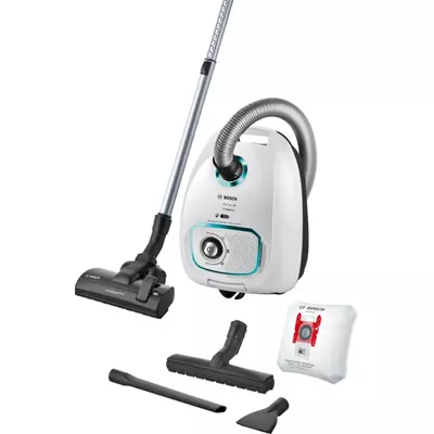 Bosch BGLS4HYG2 ProHygienic porzsákos porszívó fehér UltraAllergy Serie4