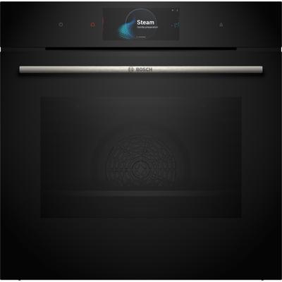 Bosch HSG7584B1 gőzsütő TFT TouchDisplay Pro PerfectBake Plus sütőszenzor maghőmérő EcoClean fekete Serie8