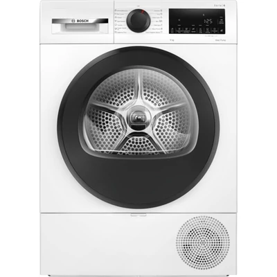Bosch WQG243DNBY hőszivattyús szárítógép 9kg fekete ajtó Serie6