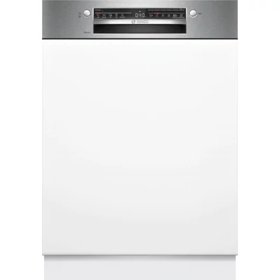 Bosch SMI2HTS06E beépíthető mosogatógép nemesacél Serie2