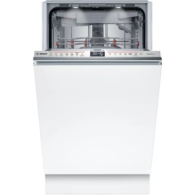 Bosch SPV6ZMX17E teljesen beépíthető mosogatógép PerfectDry Zeolith szárítás TimeLight 45cm Serie6