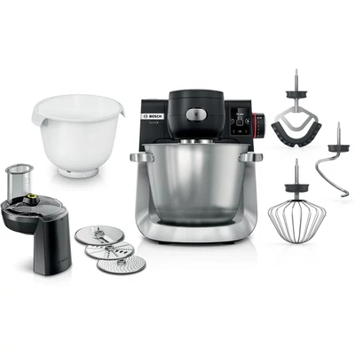 Bosch MUMS6ZS23D konyhai robotgép mérleggel 1600W fekete-szálcsiszolt acél Serie6