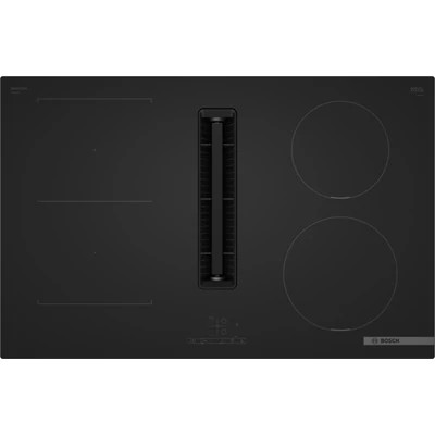 Bosch PVS81AB16E beépíthető Combi indukciós főzőlap páraelszívóval Matt design felület 80cm Serie6