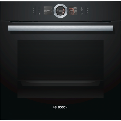 Bosch HSG636BB1 beépíthető gőzsütő fekete EcoClean Direct öntisztítás Serie8