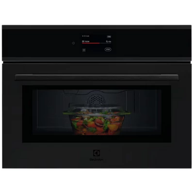Electrolux EVM9E2XT mikrohullámú sütő grill funkcióval matt fekete 45cm