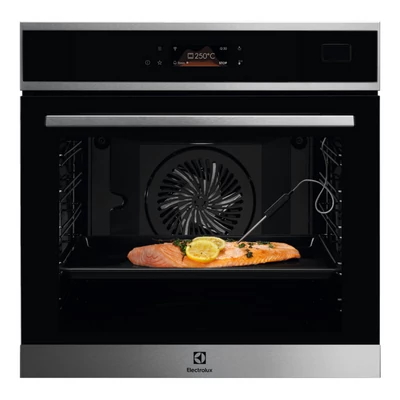 Electrolux EOB8S39WX beépíthető SteamBoost gőzsütő Steamify® funkció inox
