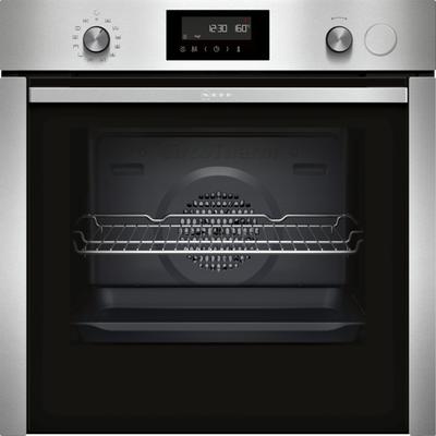 Neff B3CVH4AN1 beépíthető sütő hozzáadott gőz funkcióval Eco Clean hátfal