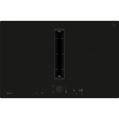 Neff V68PYX4B0 indukciós főzőlap elszívóval szintbe építhető Matt Black 80cm Collection