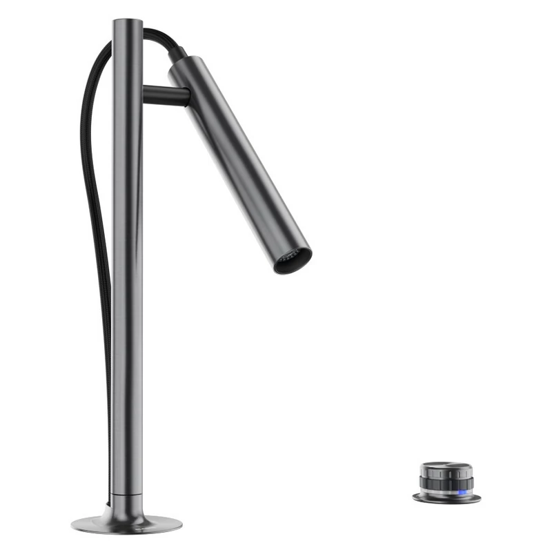 BLANCO LUNEOO-S  kihúzható fejes csaptelep, satin dark steel