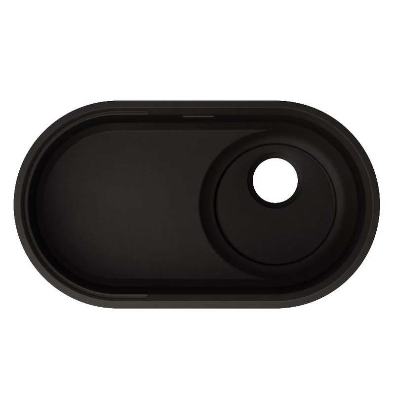 BLANCO OOVALON 700-U mystic black aláépíthető mosogató