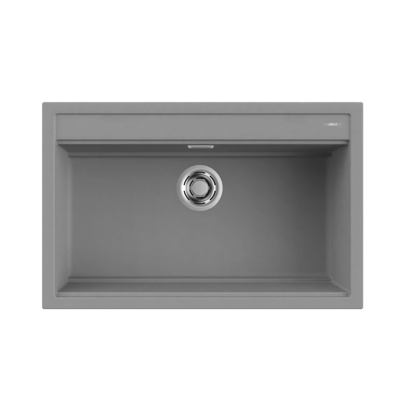 Elleci Best 130 Workstation Gránit mosogató medence G48 cemento