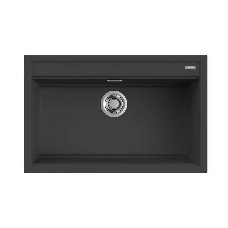 Elleci Best 130 Workstation Gránit mosogató medence G69 antracite