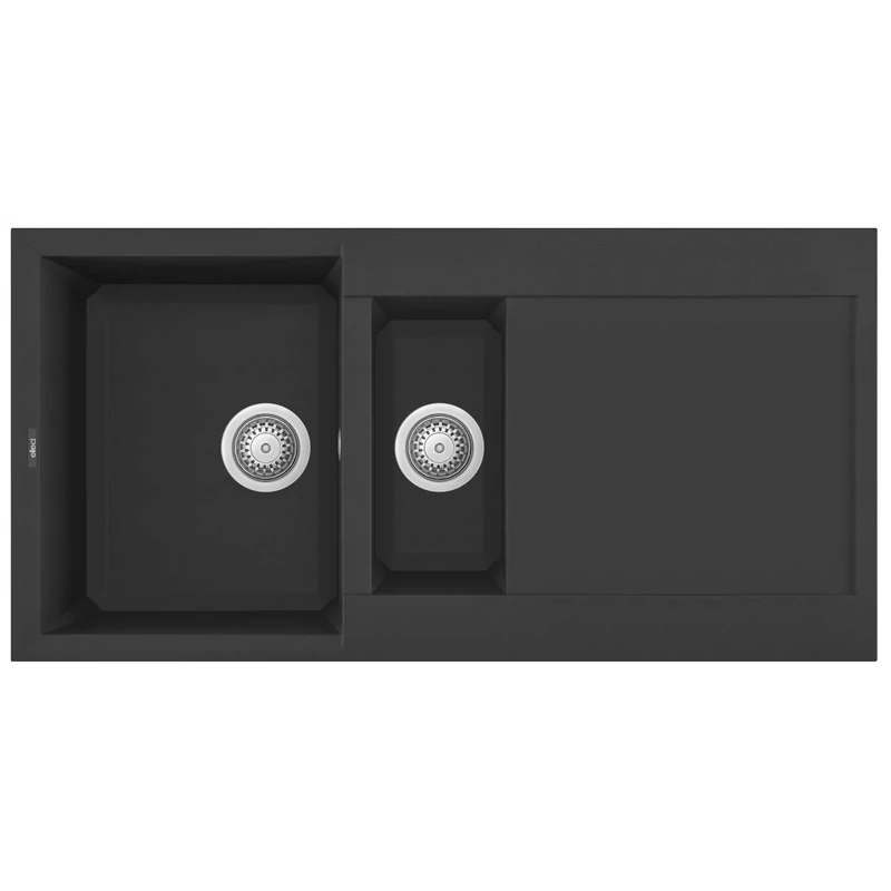 ELLECI Easy 475 Gránit Mosogató G40 nero