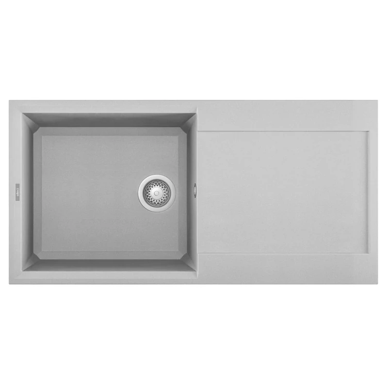ELLECI Easy 480 Gránit Mosogató M79 aluminium