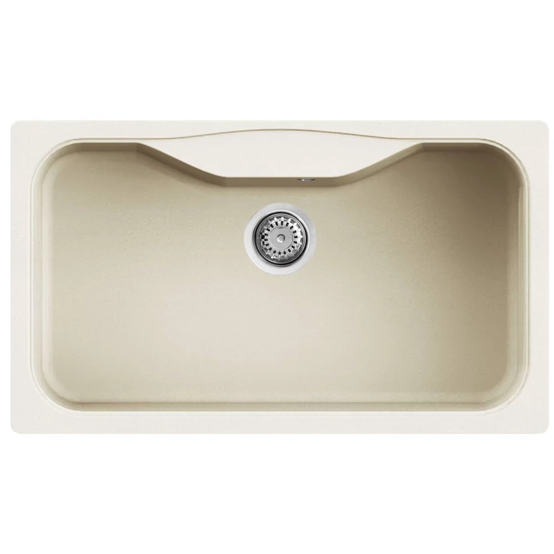 Elleci FOX 360 Gránit mosogató medence G62 bianco antico