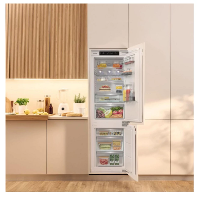 GORENJE BEÉPÍTHETŐ KOMBINÁLT HŰTŐSZEKRÉNY WIFI G400 - NRKI517E62WF