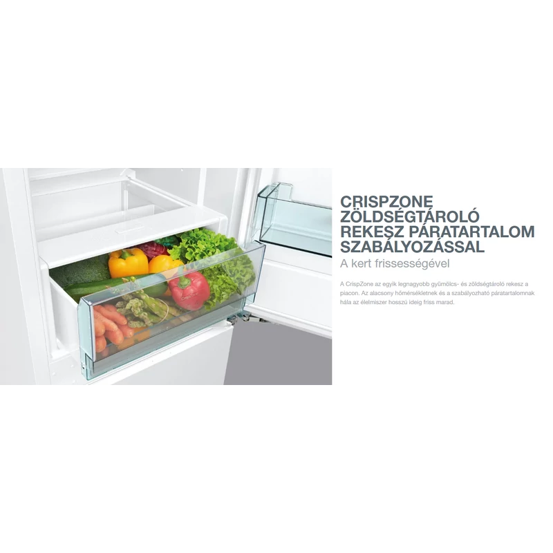 GORENJE Beépíthető Egyajtós Hűtőszekrény G400 - RBI412EE1