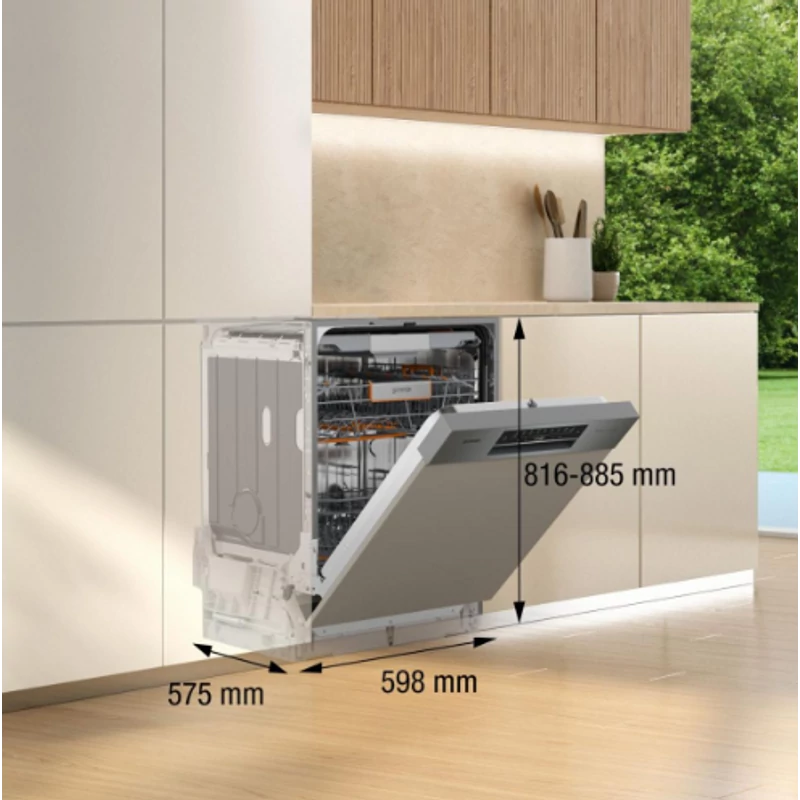 GORENJE Beépíthető Mosogatógép G600 - GI673A91X