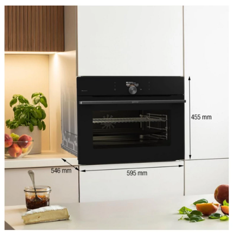GORENJE Kompakt Sütő és Mikrohullámú Sütő WIFI G800 - BCM4058B