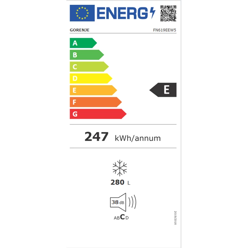 Gorenje Szabadonálló Fagyasztószekrény FN619EEW5