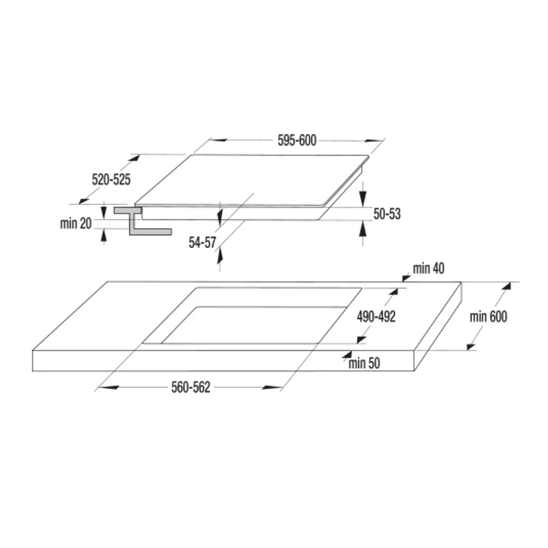 Gorenje Kerámia Főzőlap ECT644BSC