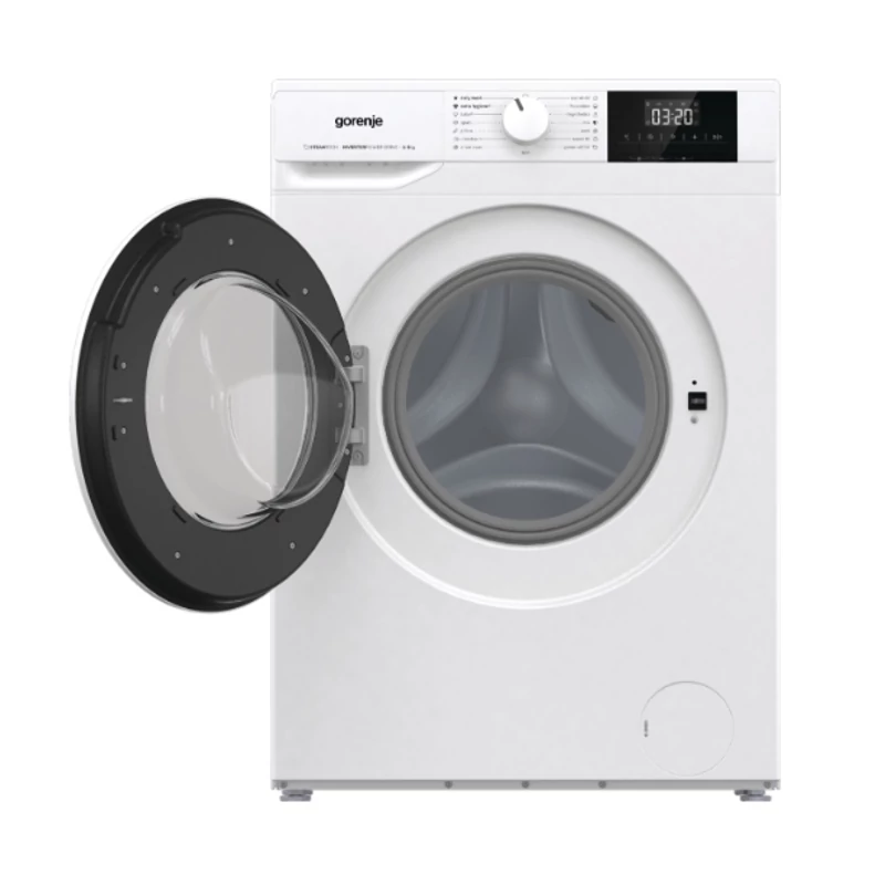 GORENJE Szabadonálló elöltöltős keskeny mosógép WNGPI61SBS