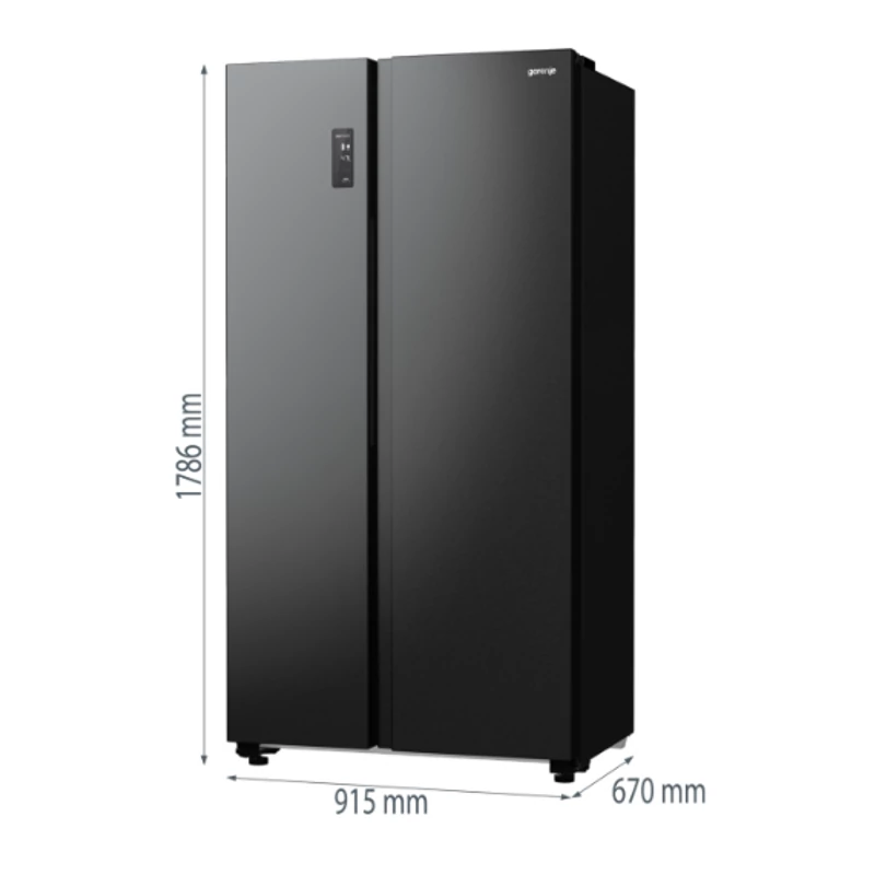 Gorenje NRR9185EABXL Side By Side hűtőszekrény
