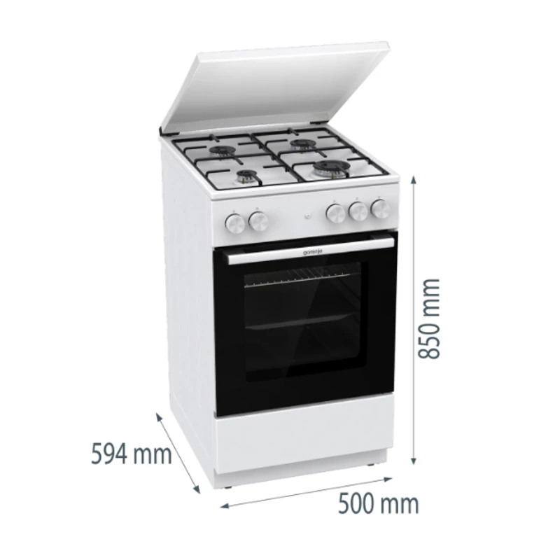 Gorenje GG5A14WJ Gáztűzhely