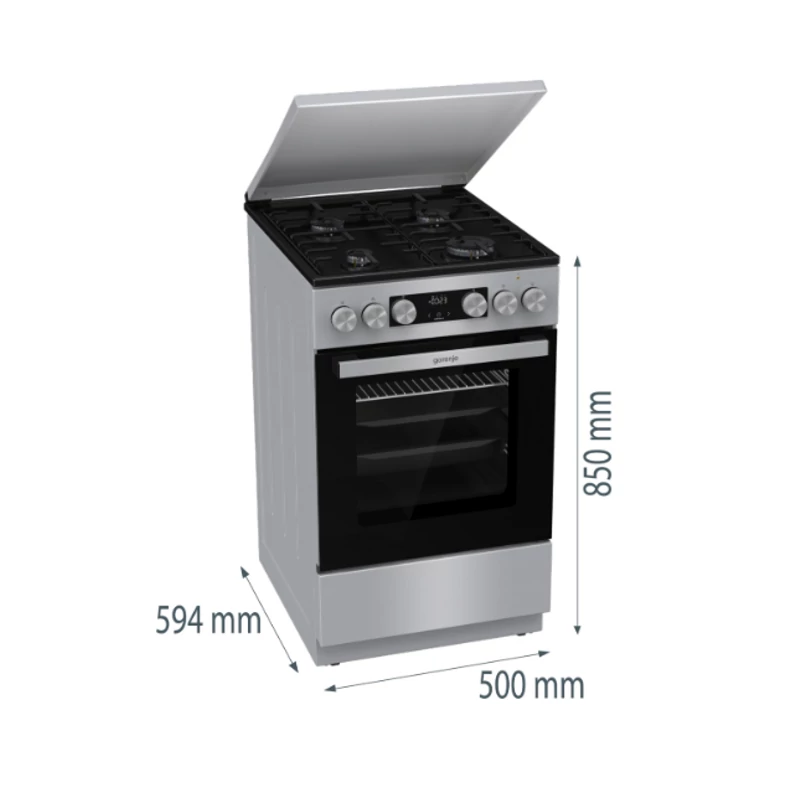 GORENJE Kombinált Tűzhely GK5C42SH-B