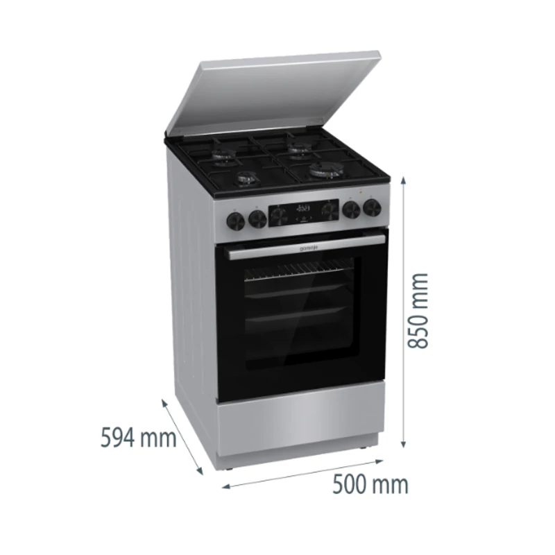 GORENJE Kombinált Tűzhely GK5C42SJ