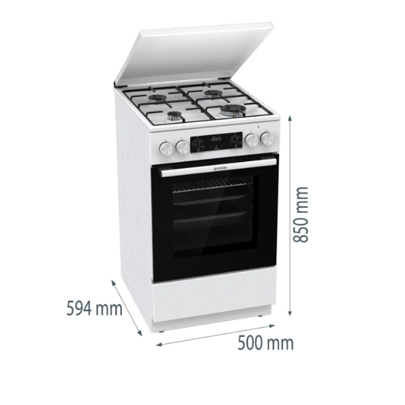 GORENJE Kombinált Tűzhely GK5C42WJ