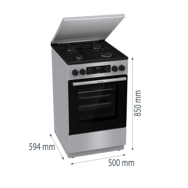 GORENJE Kombinált Tűzhely GK5C63SH
