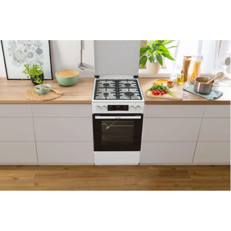 GORENJE Kombinált Tűzhely GKS5C72WF
