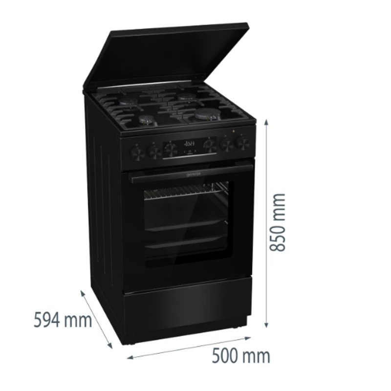 GORENJE Kombinált Tűzhely MEKS5141BM