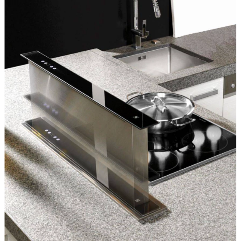 Sirius Páraelszívó S-DD2 TC/L EM 118 fekete üveg/inox motor nélkül