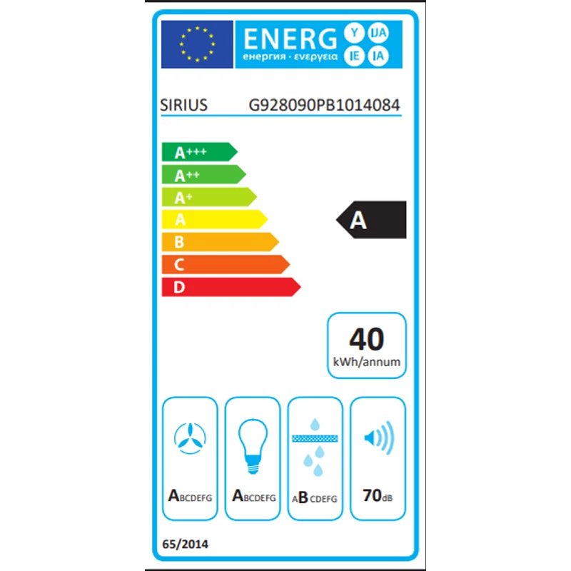 Sirius Páraelszívó SLTC-928 TW 90 cm inox