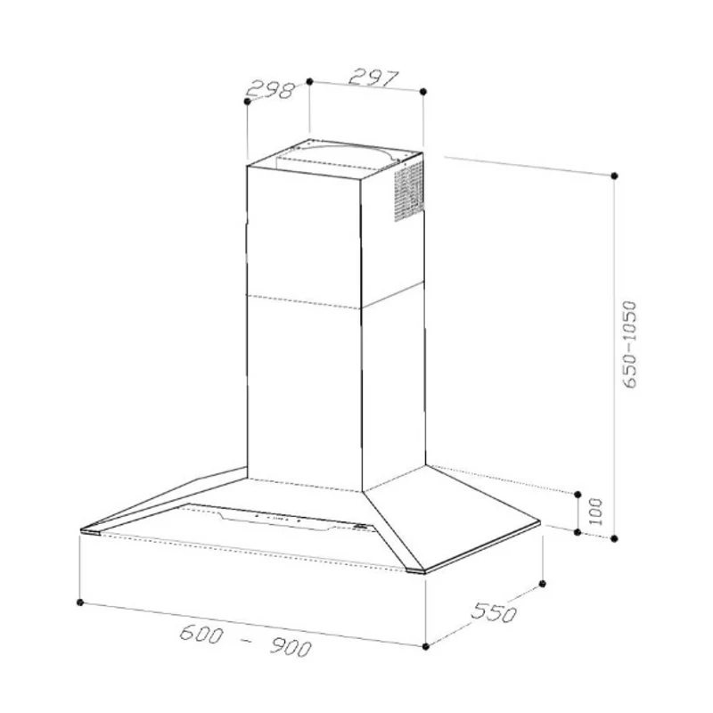 Sirius Páraelszívó SLTC-97 JEEG TW 60 cm fehér