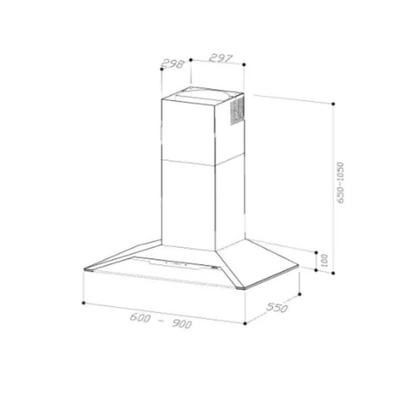 Sirius Páraelszívó SLTC-97 JEEG SAMS TW 90 cm fehér