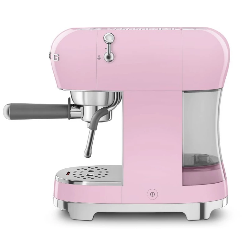 SMEG ESPRESSO RETRO KÁVÉFŐZŐ Rózsaszín