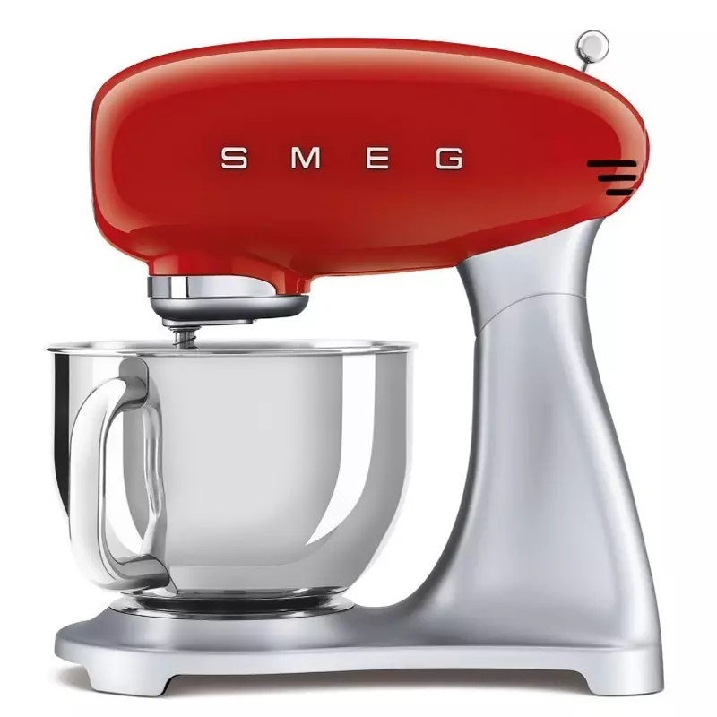 SMEG MULTIFUNKCIÓS KONYHAI ROBOTGÉP PIROS SMF02RDEU